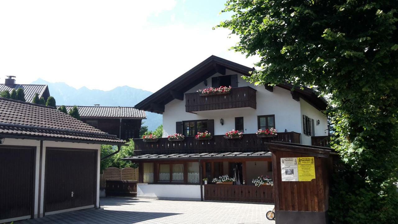 Ferienwohnung Franzi 加爾米施-帕滕基興 外观 照片